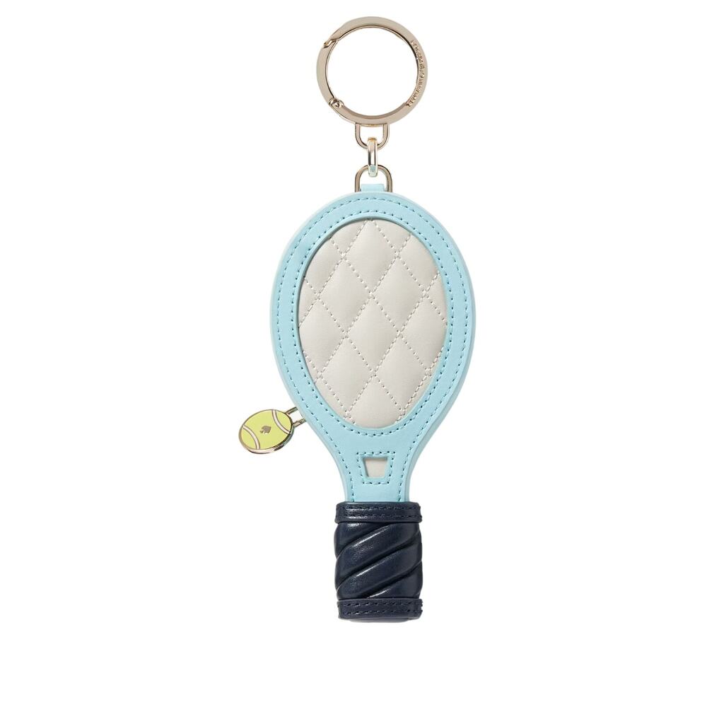 Kate Spade Grand Slam Small 3D Tennis Racquet Coin Purse Bag Charm